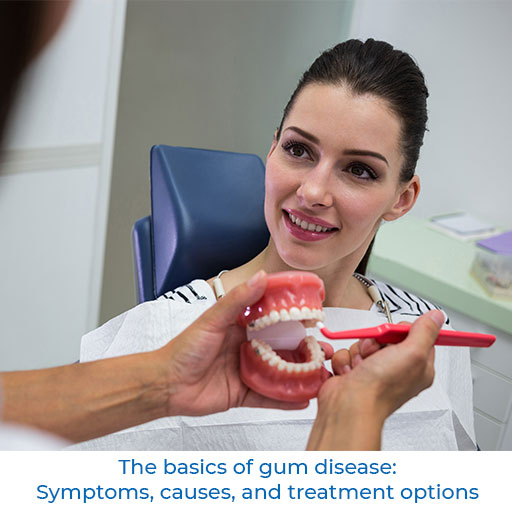 The basics of Gum Disease: Symptoms, causes, and treatment options